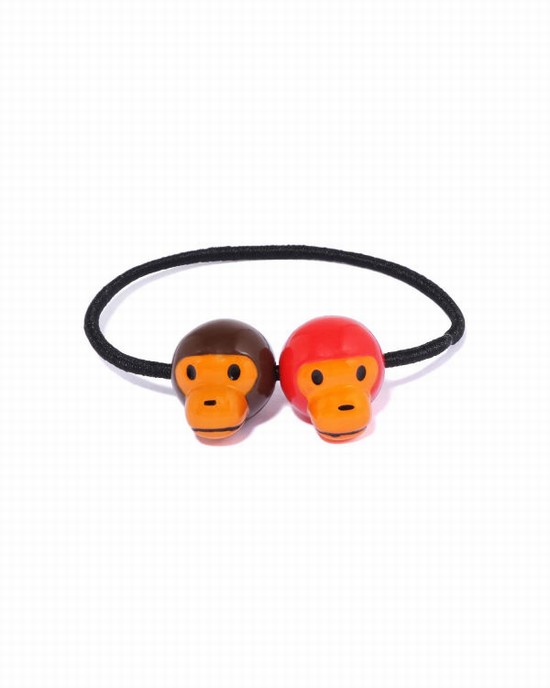 Accesorios Para El Cabello Bape Milo Rubber Band Mujer Marrom | 842361-UDX