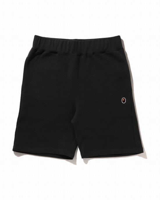 Bermudas Bape Ape Head One Point Hombre Grises Oscuro | 807139-MPG