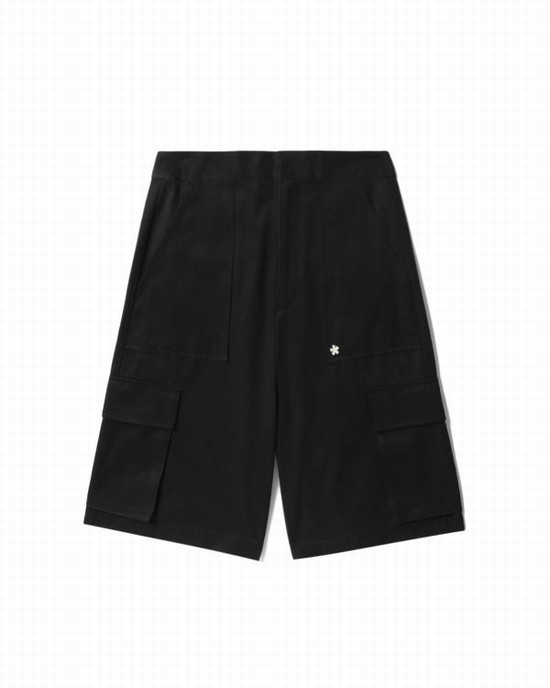 Bermudas Bape Cargo culotte Mujer Negros | 073296-ECP