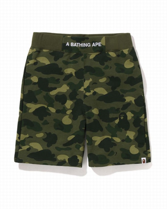 Bermudas Bape Color Camo Hombre Verdes | 128057-WDL