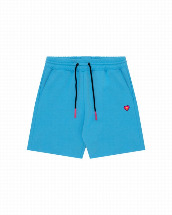 Bermudas Bape Pista Mujer Azules | 870351-TDG