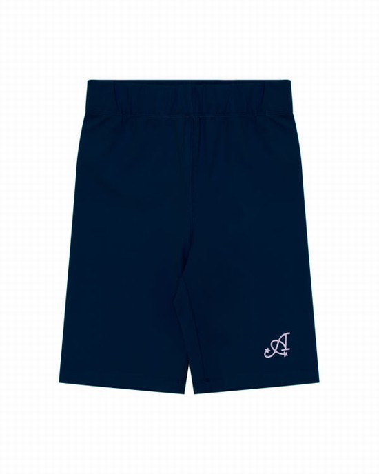 Bermudas Bape Slim fit Mujer Azul Marino Azules | 345869-CEX