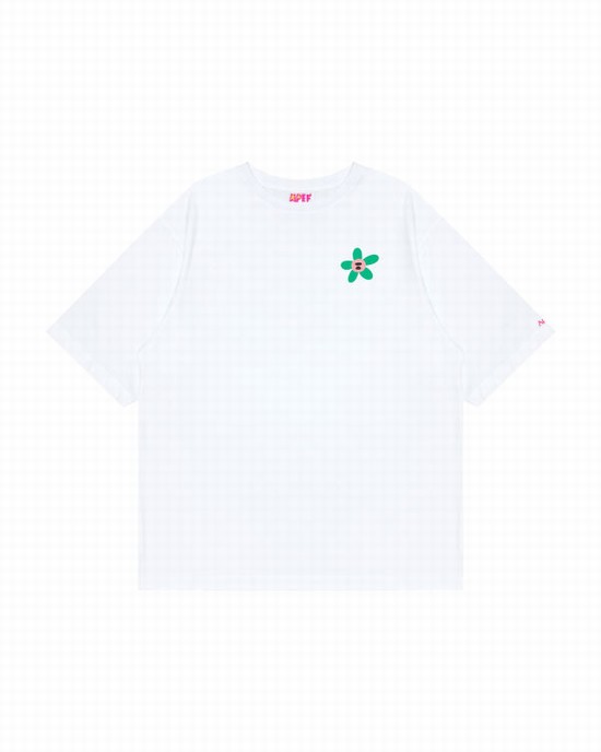 Camiseta Bape Classic Mujer Blancos | 510823-BDG