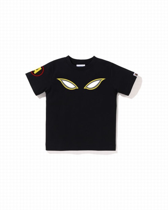 Camiseta Bape Shadow Niños Negros | 254917-UAV