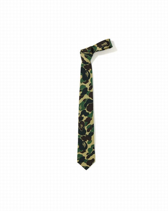 Corbatas Bape ABC Hombre Verdes | 185632-QCF