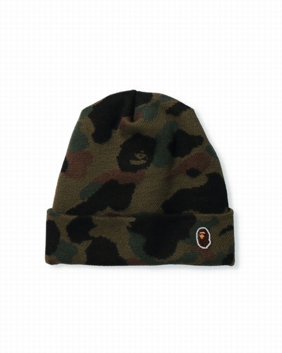 Gorras Bape 1st Camo Hombre Verdes | 092546-KQL