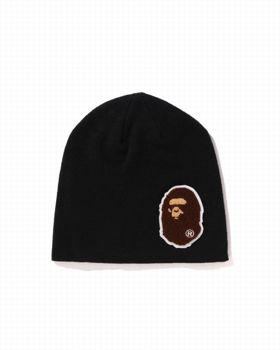 Gorras Bape Big Ape Head Hombre Negros | 869245-HAY