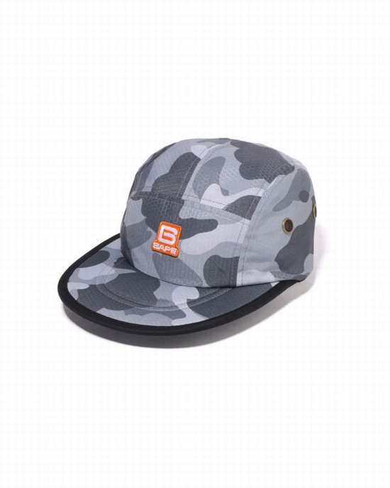 Gorras Bape Honeycomb Camo Jet Hombre Grises | 105836-VYB