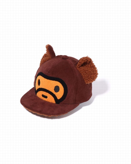 Gorras Bape Milo Bear Ear Niños Marrom | 452091-IRK