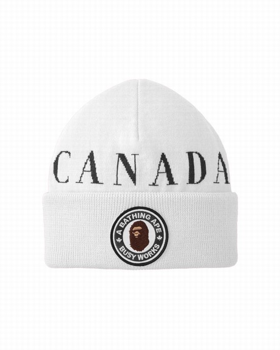 Gorras Bape X Canada Goose X Concepts Hombre Blancos | 642157-JGS