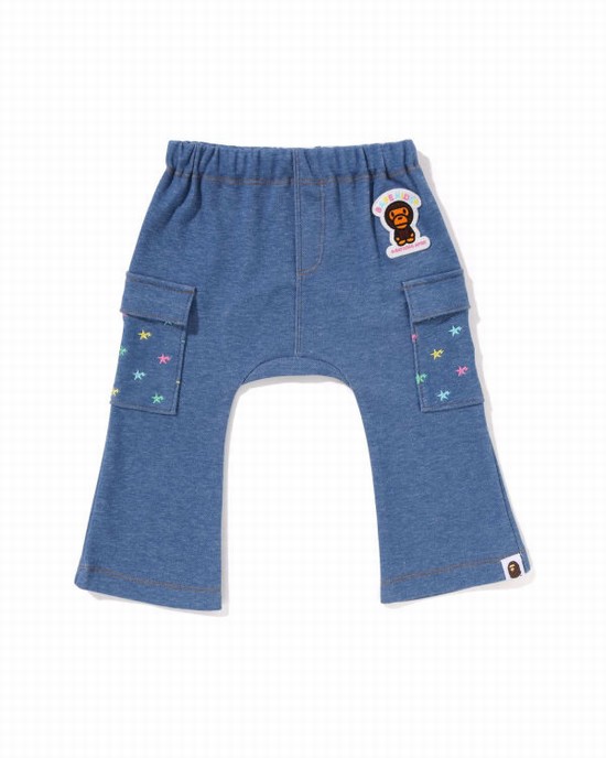 Jeans Bape Milo STA Jersey Niños Azules | 723591-ZKP