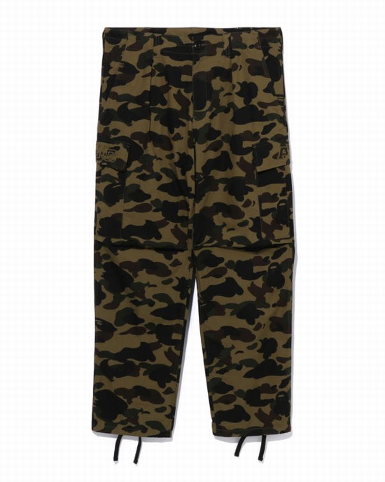 Pantalones Bape 1st Camo 6 Pocket Hombre Verdes | 248915-GVY