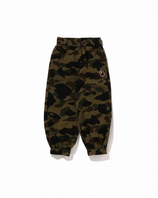 Pantalones Bape 1st Camo Balloon Niños Verdes | 546213-XMK