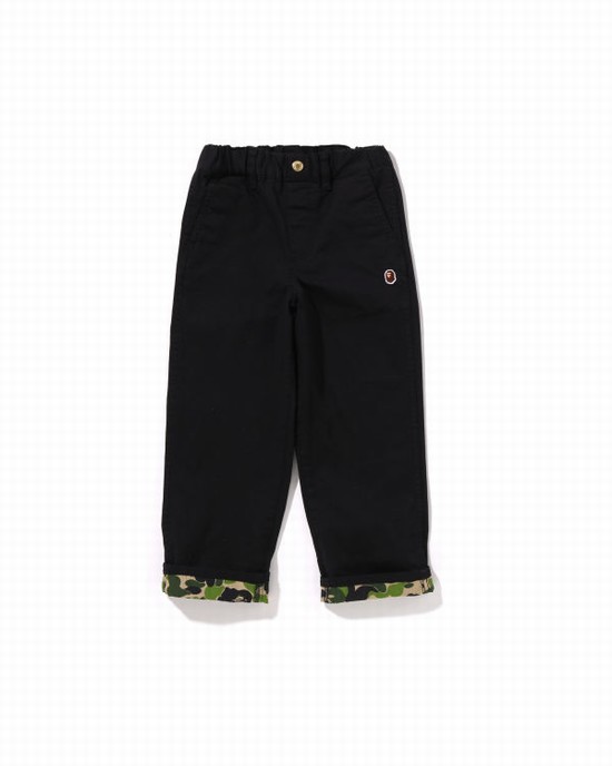 Pantalones Bape ABC Camo Cuffed Niños Negros | 417832-APX