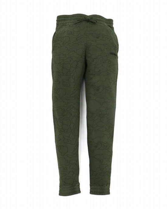 Pantalones Bape Line 1st Camo Washed Slim Hombre Verdes | 749038-JPT