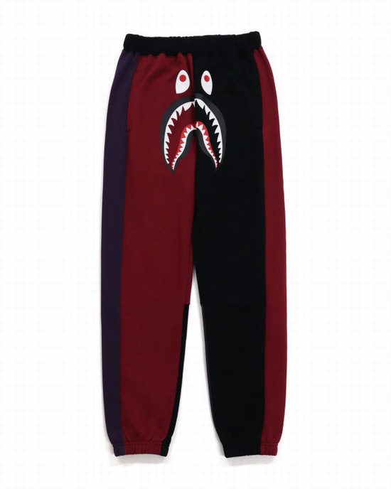 Pantalones Deportivos Bape Crazy Shark Mujer Negros | 107435-XIQ