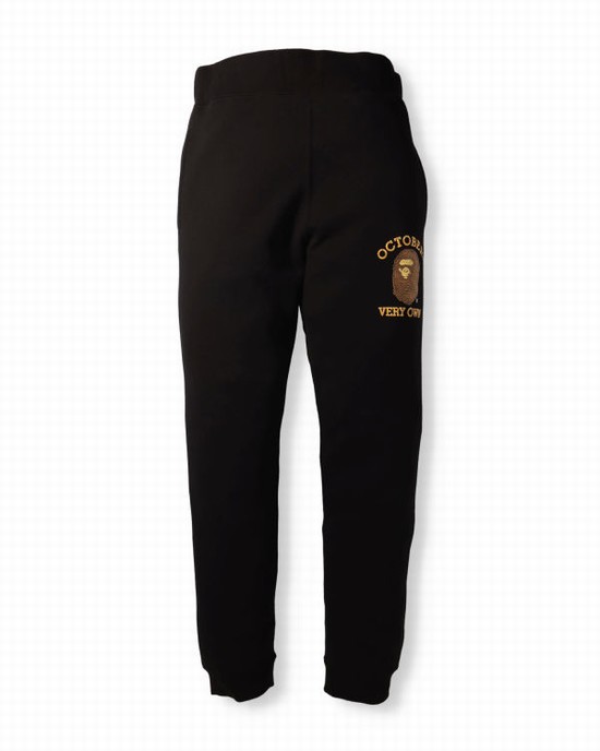 Pantalones Deportivos Bape X OVO Slim Fit Hombre Negros | 456891-IAN