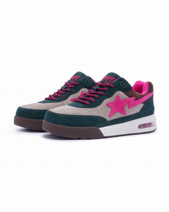 Tenis Bape Carretera STA #1 Hombre Verdes Oscuro | 756832-YIK