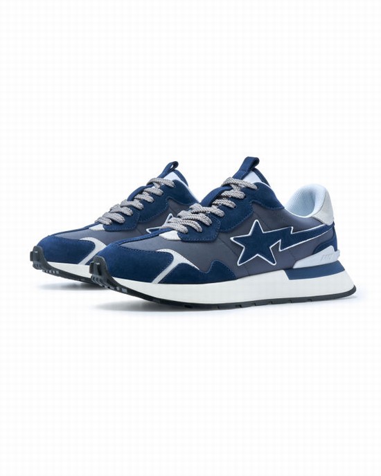 Tenis Bape Carretera STA Express #3 M1 Hombre Azul Marino Azules | 732451-ITO