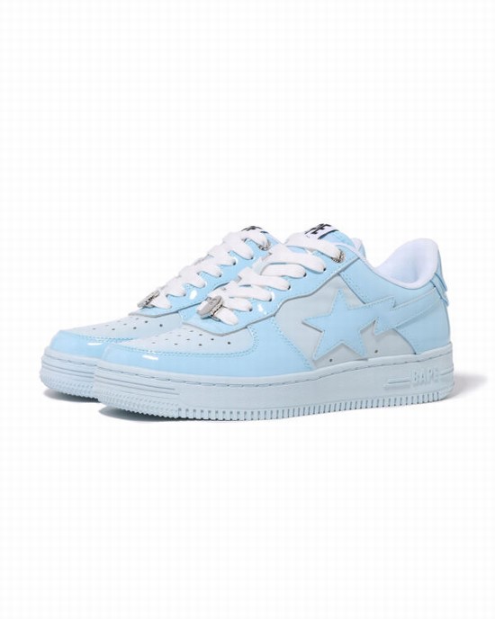 Tenis Bape Colors STA Mujer Azules Claro | 296483-LKA