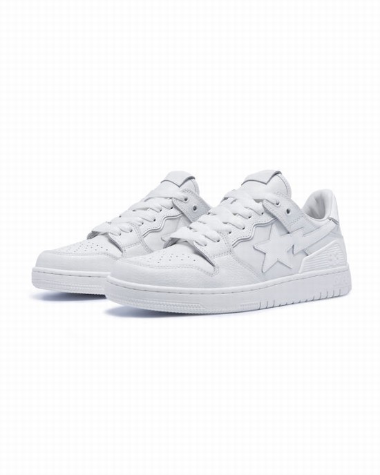 Tenis Bape SK8 STA #3 Mujer Blancos | 163792-TBJ