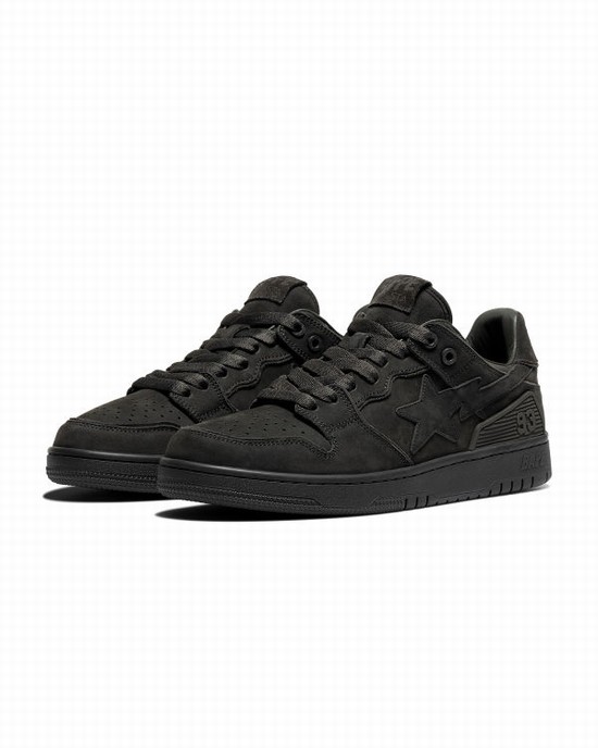 Tenis Bape SK8 STA Hombre Grises Oscuro | 769530-CSM