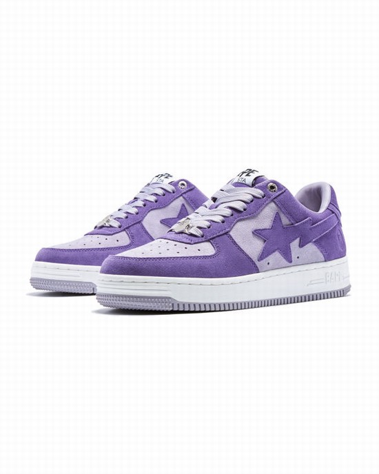 Tenis Bape STA #3 M1 Hombre Morados | 831425-LNG