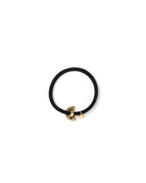 Accesorios Para El Cabello Bape Gold-toned logo Mujer Dorados Negros | 320491-YEL