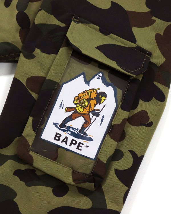 Anorak Bape 1st Camo Mountain Hombre Verdes | 018347-FVH