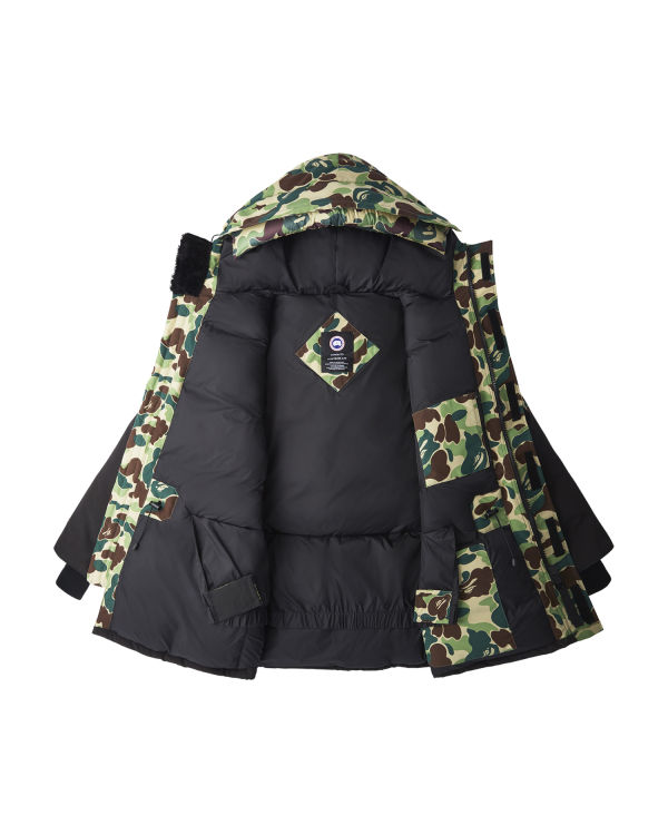 Anorak Bape X Canada Goose X Concepts ABC Camo Expedition Hombre Negros | 413862-EBA