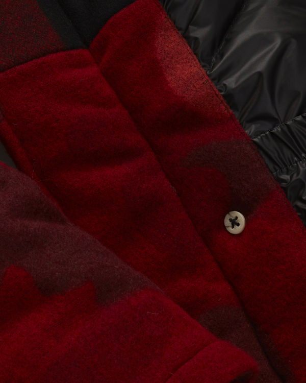 Anorak Bape X Woolrich Arctic Hombre Rojos Claro | 649703-HMR