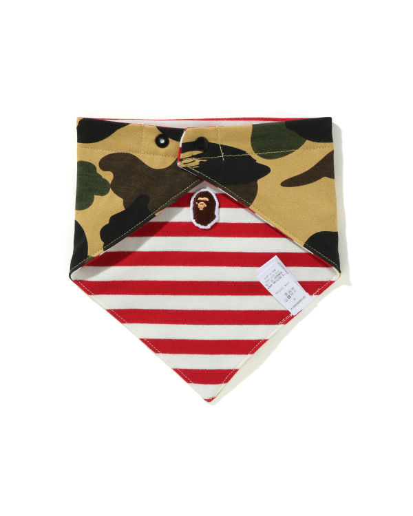 Babero Bape 1st Camo Bandana Niños Amarillos | 651047-BOA