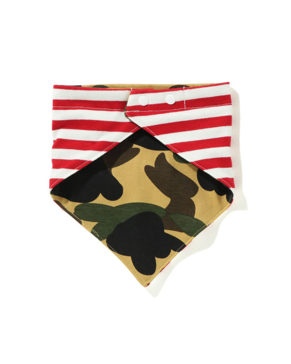 Babero Bape 1st Camo Bandana Niños Amarillos | 651047-BOA