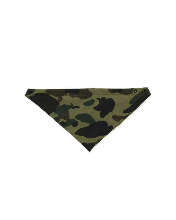 Babero Bape 1st Camo Bandana Niños Verdes | 623098-GMP