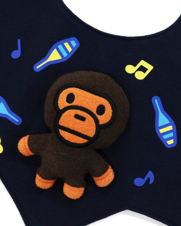 Babero Bape Milo Plush Doll Niños Azul Marino Azules | 496031-LUJ