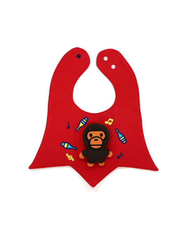 Babero Bape Milo Plush Doll Niños Rojos Claro | 870431-XCK