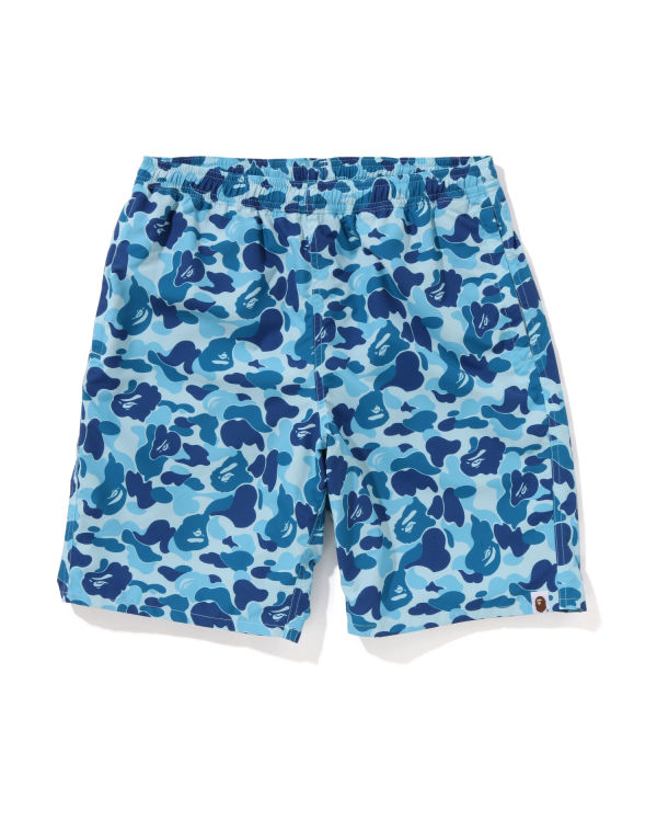 Bermudas Bape ABC Camo Beach Hombre Azules | 125408-UWF