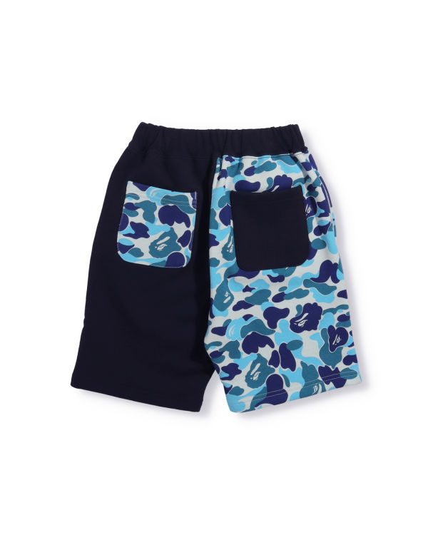 Bermudas Bape ABC Camo Milo Face Niños Azules | 597213-LKX