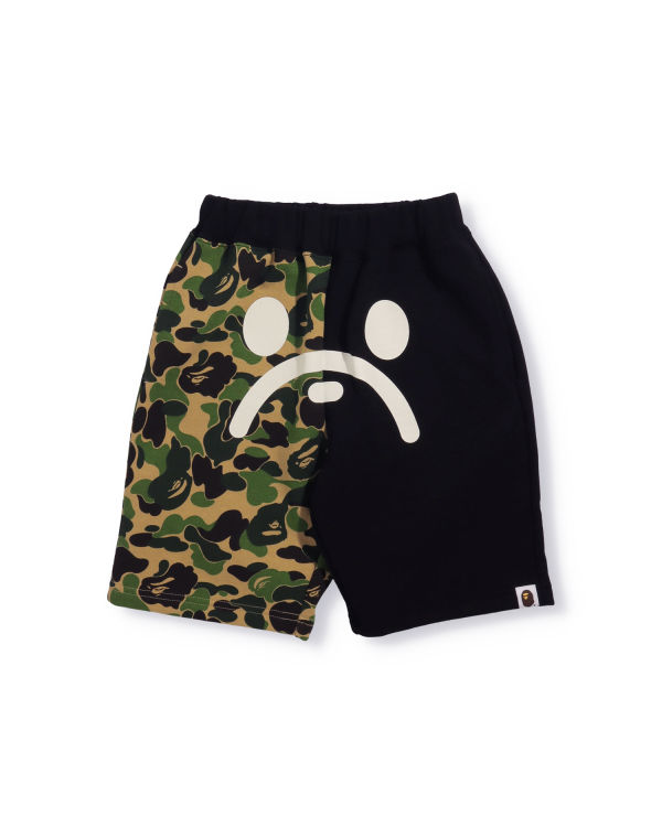 Bermudas Bape ABC Camo Milo Face Niños Verdes | 079451-BED