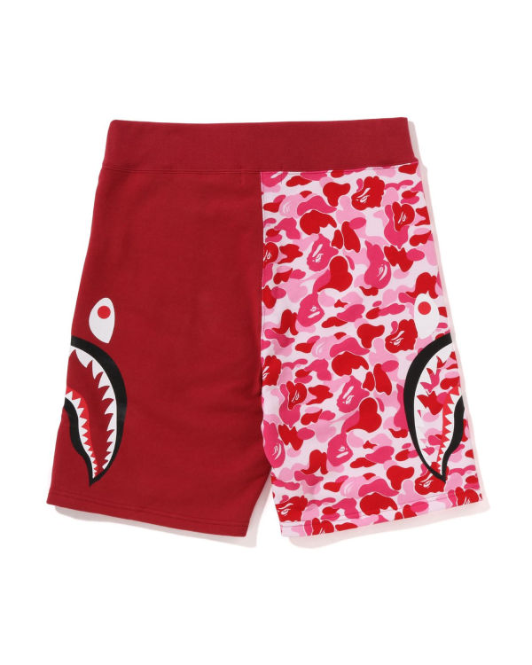 Bermudas Bape ABC Camo Side Shark Hombre Rosas | 483792-SNR