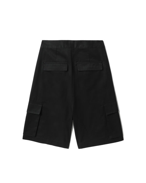 Bermudas Bape Cargo culotte Mujer Negros | 073296-ECP