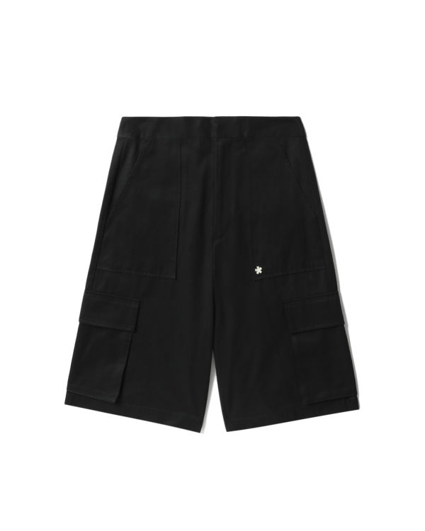 Bermudas Bape Cargo culotte Mujer Negros | 073296-ECP