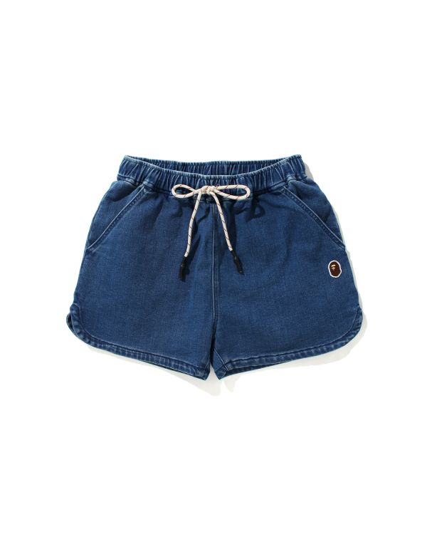 Bermudas Bape Denim Easy Mujer Azules | 049153-RZM