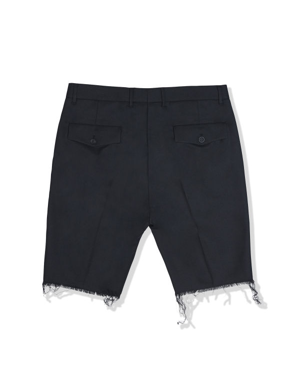 Bermudas Bape Fringe Hombre Negros | 704593-GLZ