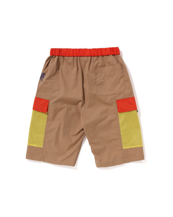 Bermudas Bape Mesh Pocket Niños Beige | 975413-UKX