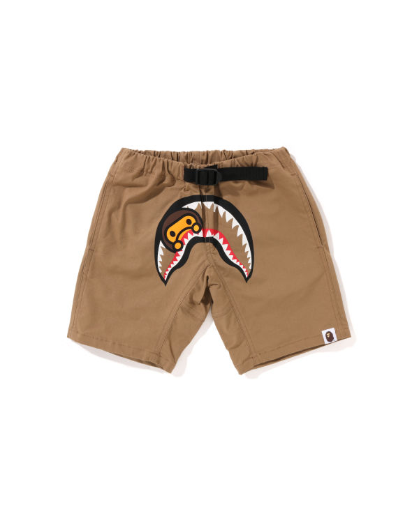 Bermudas Bape Milo Shark Climbing Niños Beige | 051284-DMN