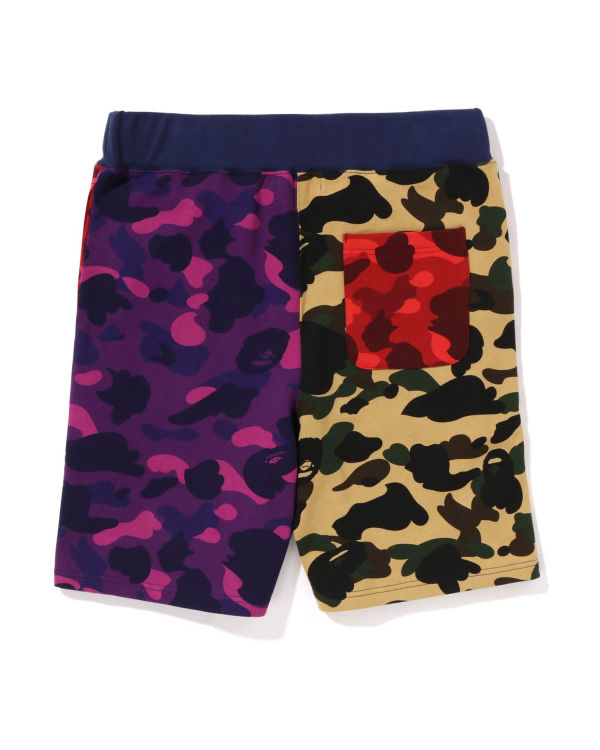 Bermudas Bape Mix Camo Crazy Hombre Multicolor | 682317-MTO