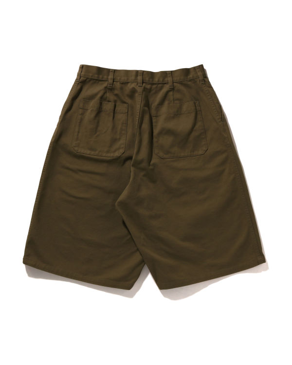 Bermudas Bape One Point Loose Fit Chino Hombre Beige | 932804-NMX