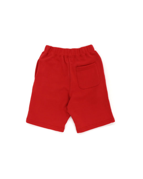 Bermudas Bape Shark Niños Rojos Claro | 280546-XRT