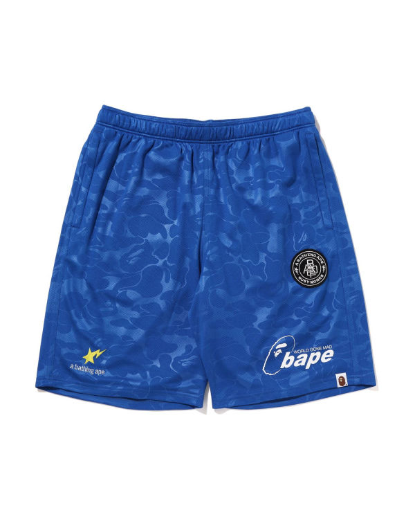 Bermudas Bape Soccer Game Hombre Azules | 745930-KRN